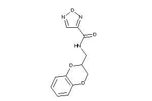 N-(2,3-dihydro-1,4-benzodioxin-3-ylmethyl)furazan-3-carboxamide