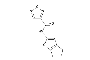 N-(5,6-dihydro-4H-cyclopenta[b]thiophen-2-yl)furazan-3-carboxamide