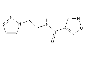 N-(2-pyrazol-1-ylethyl)furazan-3-carboxamide