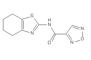 N-(4,5,6,7-tetrahydro-1,3-benzothiazol-2-yl)furazan-3-carboxamide