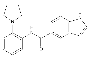 N-(2-pyrrolidinophenyl)-1H-indole-5-carboxamide