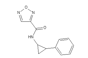 N-(2-phenylcyclopropyl)furazan-3-carboxamide