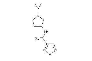 N-(1-cyclopropylpyrrolidin-3-yl)furazan-3-carboxamide