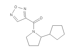 (2-cyclopentylpyrrolidino)-furazan-3-yl-methanone