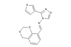 4H-1,3-benzodioxin-8-ylmethylene-[3-(3-furyl)-1,2,4-triazol-4-yl]amine