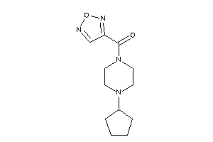 (4-cyclopentylpiperazino)-furazan-3-yl-methanone