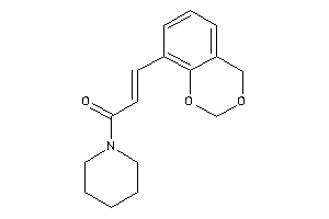 3-(4H-1,3-benzodioxin-8-yl)-1-piperidino-prop-2-en-1-one