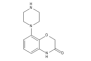 8-piperazino-4H-1,4-benzoxazin-3-one