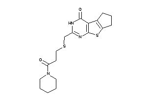 [(3-keto-3-piperidino-propyl)thio]methylBLAHone