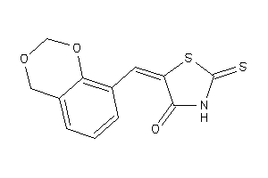 5-(4H-1,3-benzodioxin-8-ylmethylene)-2-thioxo-thiazolidin-4-one