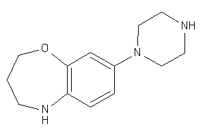 Image of 8-piperazino-2,3,4,5-tetrahydro-1,5-benzoxazepine