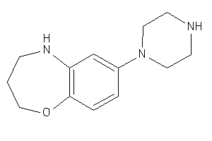7-piperazino-2,3,4,5-tetrahydro-1,5-benzoxazepine