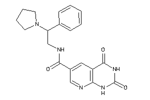 2,4-diketo-N-(2-phenyl-2-pyrrolidino-ethyl)-1H-pyrido[2,3-d]pyrimidine-6-carboxamide