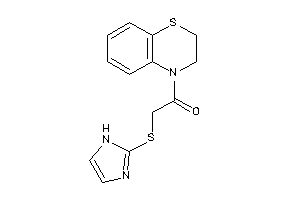 1-(2,3-dihydro-1,4-benzothiazin-4-yl)-2-(1H-imidazol-2-ylthio)ethanone