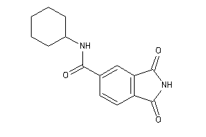 N-cyclohexyl-1,3-diketo-isoindoline-5-carboxamide