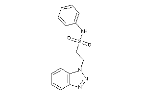 2-(benzotriazol-1-yl)-N-phenyl-ethanesulfonamide