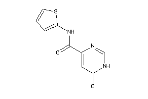 6-keto-N-(2-thienyl)-1H-pyrimidine-4-carboxamide