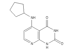 5-(cyclopentylamino)-1H-pyrido[2,3-d]pyrimidine-2,4-quinone