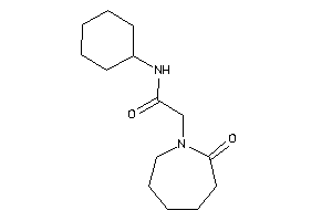 N-cyclohexyl-2-(2-ketoazepan-1-yl)acetamide