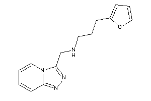 3-(2-furyl)propyl-([1,2,4]triazolo[4,3-a]pyridin-3-ylmethyl)amine