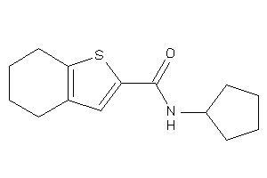 Image of N-cyclopentyl-4,5,6,7-tetrahydrobenzothiophene-2-carboxamide