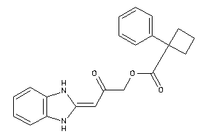 1-phenylcyclobutanecarboxylic Acid [3-(1,3-dihydrobenzimidazol-2-ylidene)-2-keto-propyl] Ester