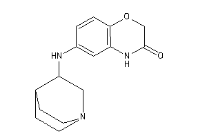 6-(quinuclidin-3-ylamino)-4H-1,4-benzoxazin-3-one