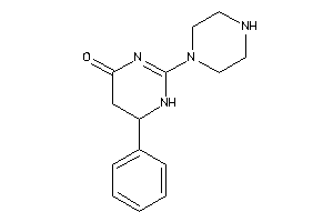 Image of 6-phenyl-2-piperazino-5,6-dihydro-1H-pyrimidin-4-one
