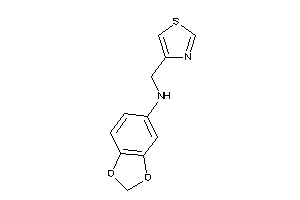 1,3-benzodioxol-5-yl(thiazol-4-ylmethyl)amine