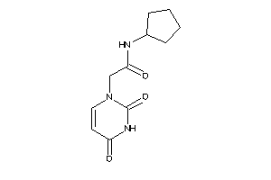 N-cyclopentyl-2-(2,4-diketopyrimidin-1-yl)acetamide