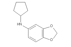 1,3-benzodioxol-5-yl(cyclopentyl)amine