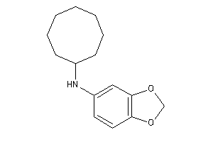 1,3-benzodioxol-5-yl(cyclooctyl)amine