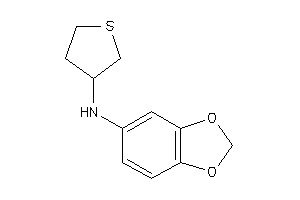 1,3-benzodioxol-5-yl(tetrahydrothiophen-3-yl)amine