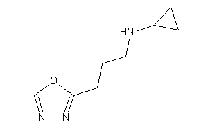 Cyclopropyl-[3-(1,3,4-oxadiazol-2-yl)propyl]amine