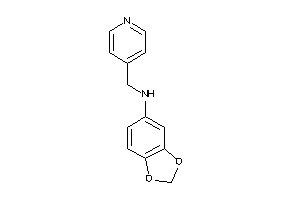 1,3-benzodioxol-5-yl(4-pyridylmethyl)amine