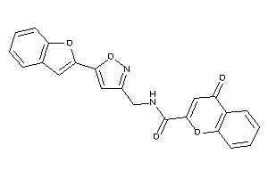 N-[[5-(benzofuran-2-yl)isoxazol-3-yl]methyl]-4-keto-chromene-2-carboxamide