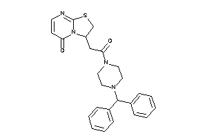 3-[2-(4-benzhydrylpiperazino)-2-keto-ethyl]-2,3-dihydrothiazolo[3,2-a]pyrimidin-5-one
