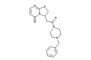 3-[2-(4-benzylpiperazino)-2-keto-ethyl]-2,3-dihydrothiazolo[3,2-a]pyrimidin-5-one