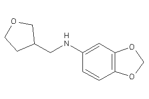 1,3-benzodioxol-5-yl(tetrahydrofuran-3-ylmethyl)amine