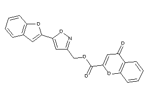 4-ketochromene-2-carboxylic Acid [5-(benzofuran-2-yl)isoxazol-3-yl]methyl Ester