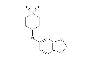 1,3-benzodioxol-5-yl-(1,1-diketothian-4-yl)amine