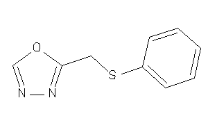 2-[(phenylthio)methyl]-1,3,4-oxadiazole