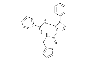 5-benzamido-N-(2-furfuryl)-1-phenyl-pyrazole-4-carboxamide