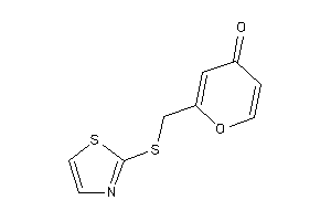Image of 2-[(thiazol-2-ylthio)methyl]pyran-4-one