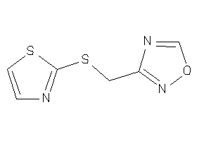 3-[(thiazol-2-ylthio)methyl]-1,2,4-oxadiazole