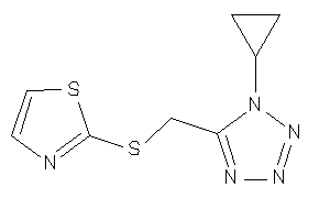 2-[(1-cyclopropyltetrazol-5-yl)methylthio]thiazole