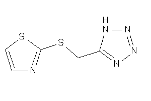 2-(1H-tetrazol-5-ylmethylthio)thiazole