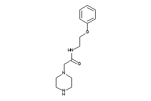 N-(2-phenoxyethyl)-2-piperazino-acetamide