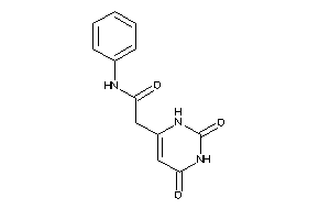 2-(2,4-diketo-1H-pyrimidin-6-yl)-N-phenyl-acetamide