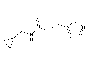 N-(cyclopropylmethyl)-3-(1,2,4-oxadiazol-5-yl)propionamide